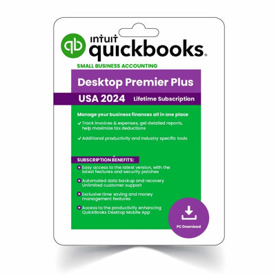 QuickBooks Desktop Premier 2024 No Subscription