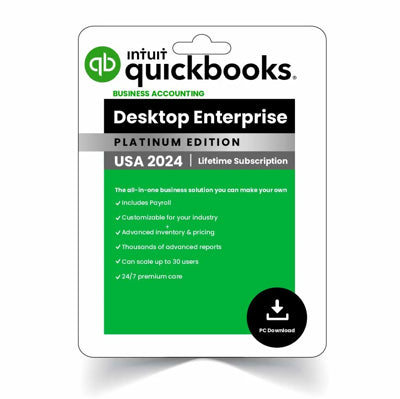 QuickBooks Desktop Enterprise 2024 No Subscription